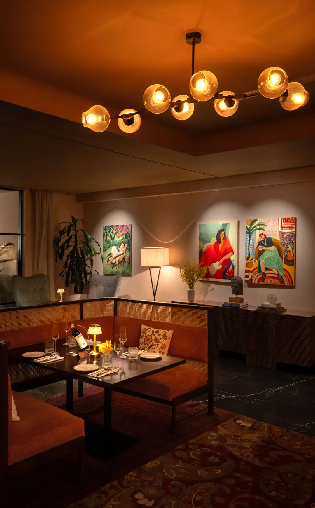 Coalesce dining area offering globally inspired cuisine at The Quorum Mumbai